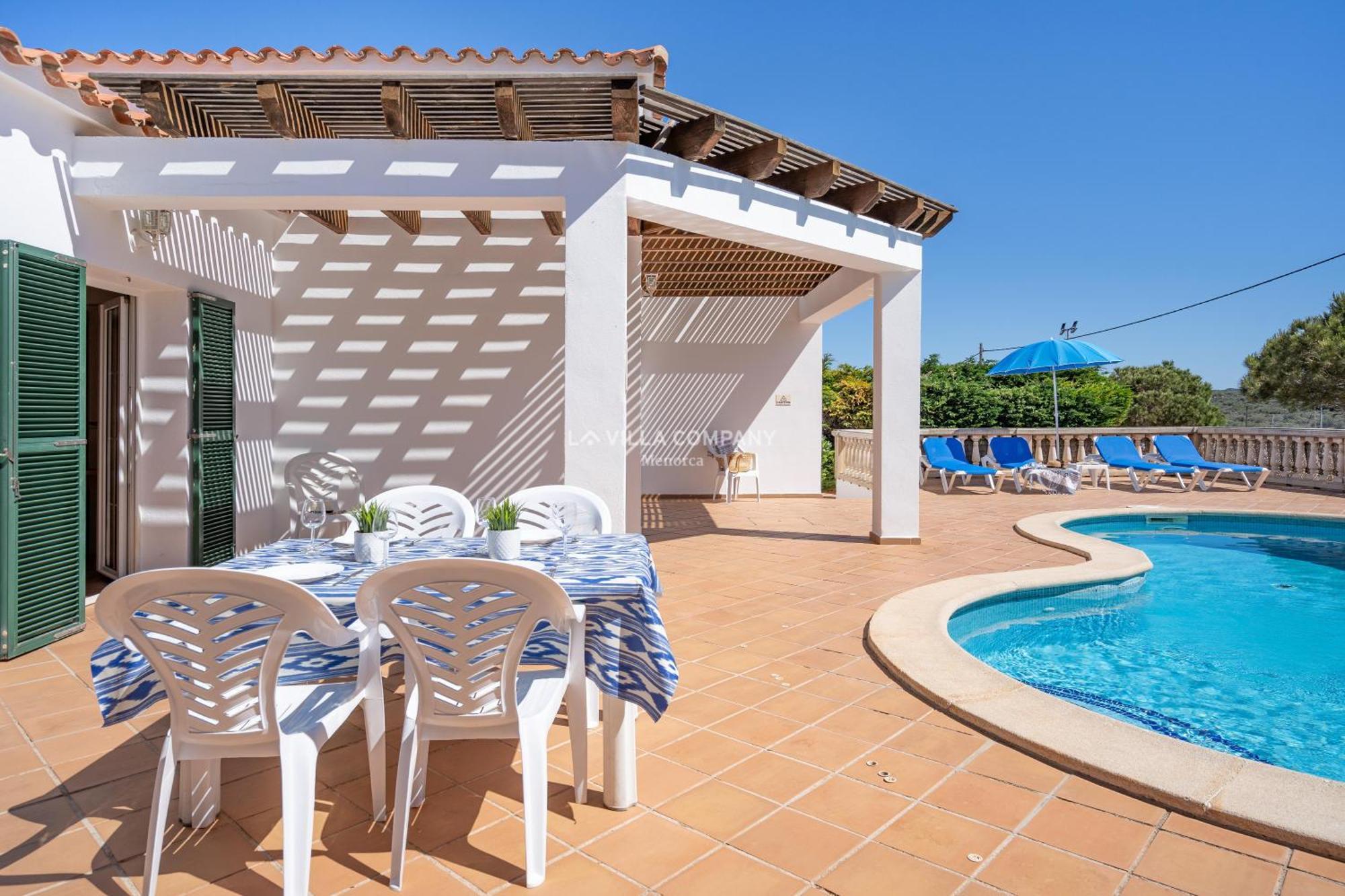 Villa Cassia Cala En Porter (Menorca) Exterior foto